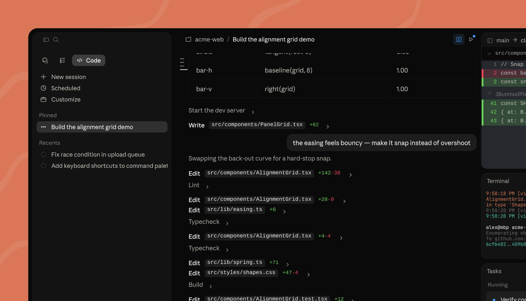 Claude Code running in a terminal